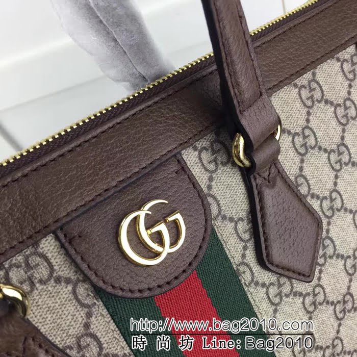 GUCCI古馳原單 新款專櫃品質高仿原單實物實拍 524537啡 手提購物包 HY1060